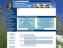 Tablet Screenshot of escambiaclerk.com